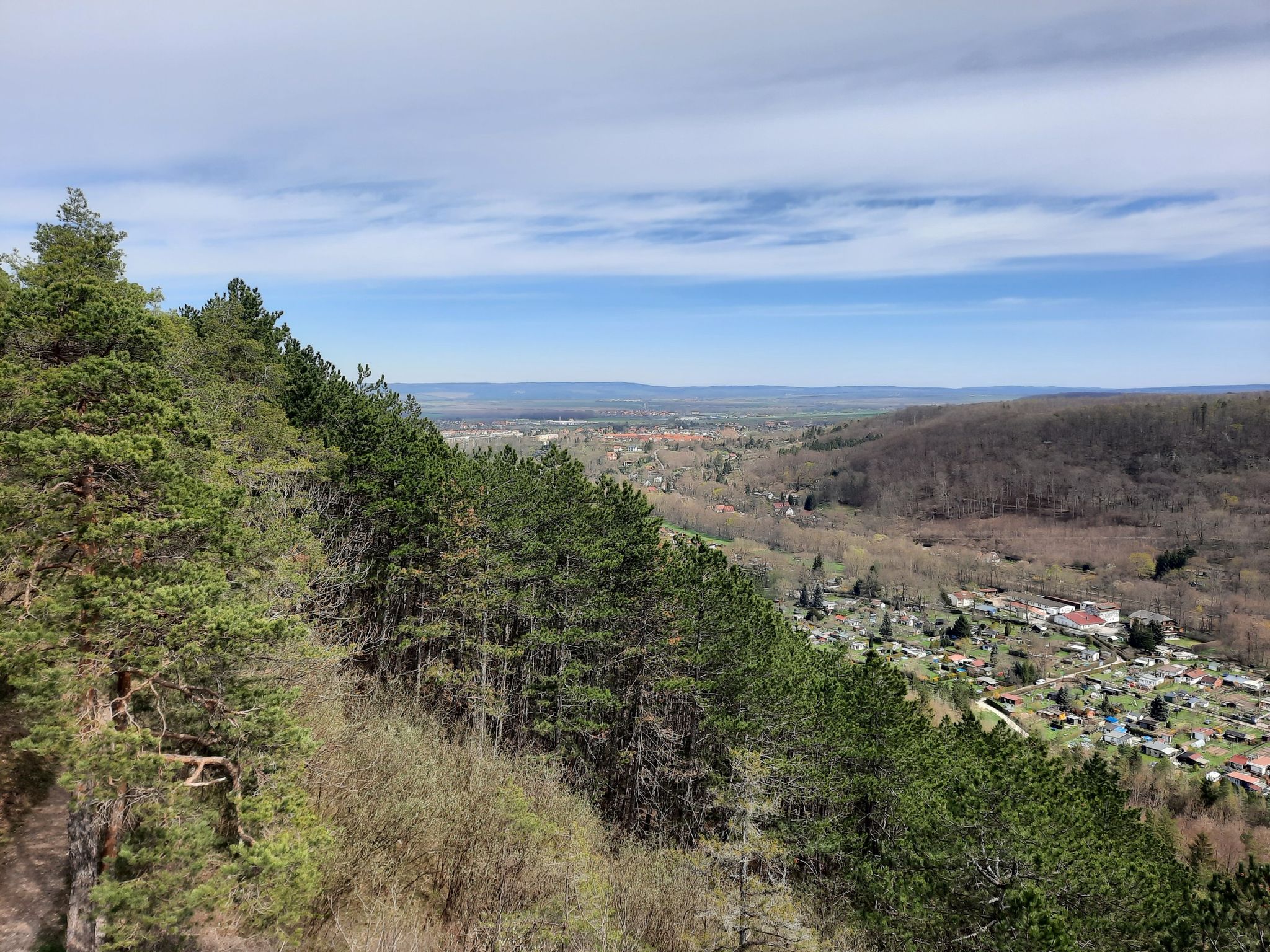 Blick vom Kreuzchen nach Arnstadt