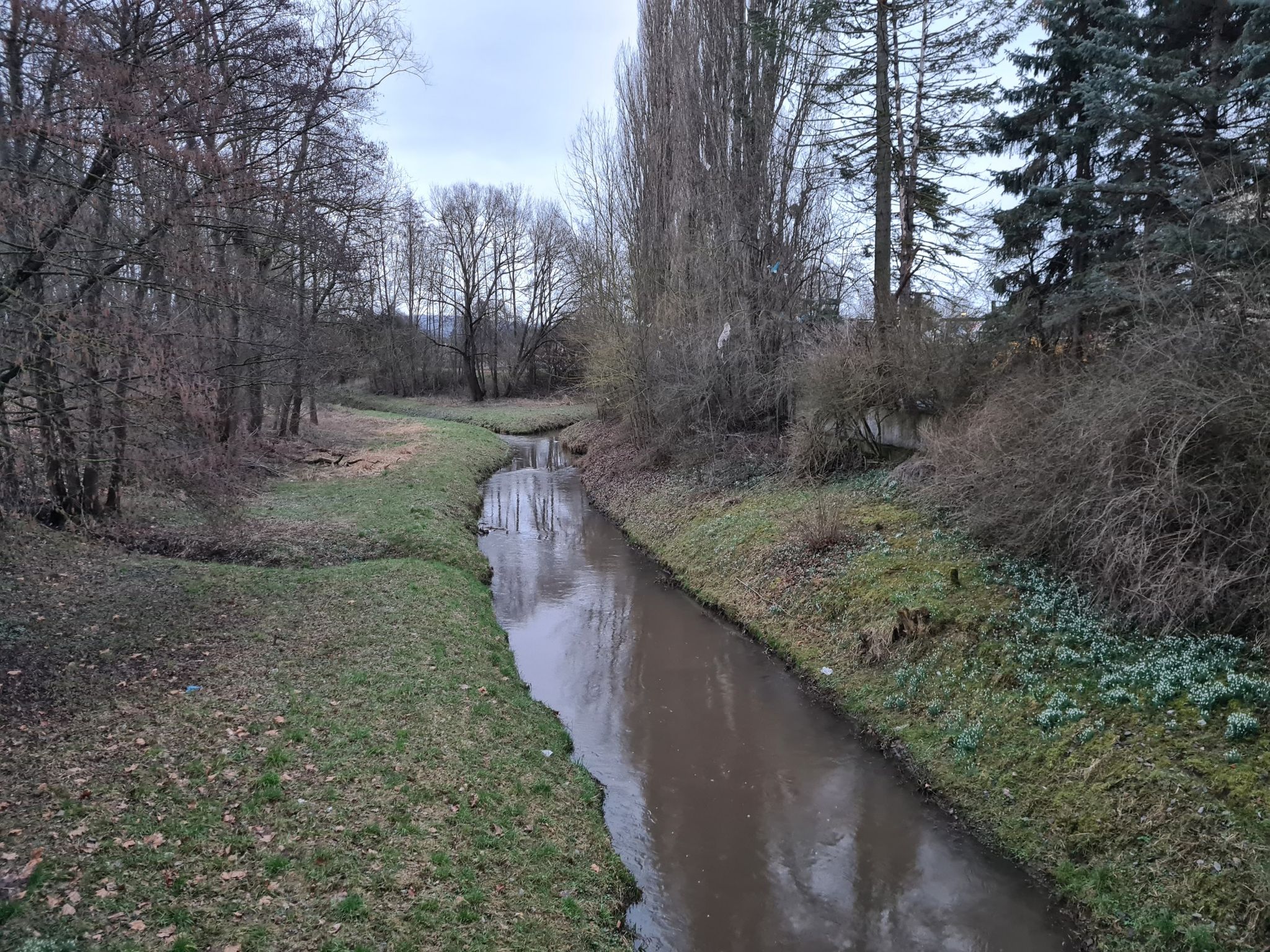 letzter Blick auf die Hahle für heute