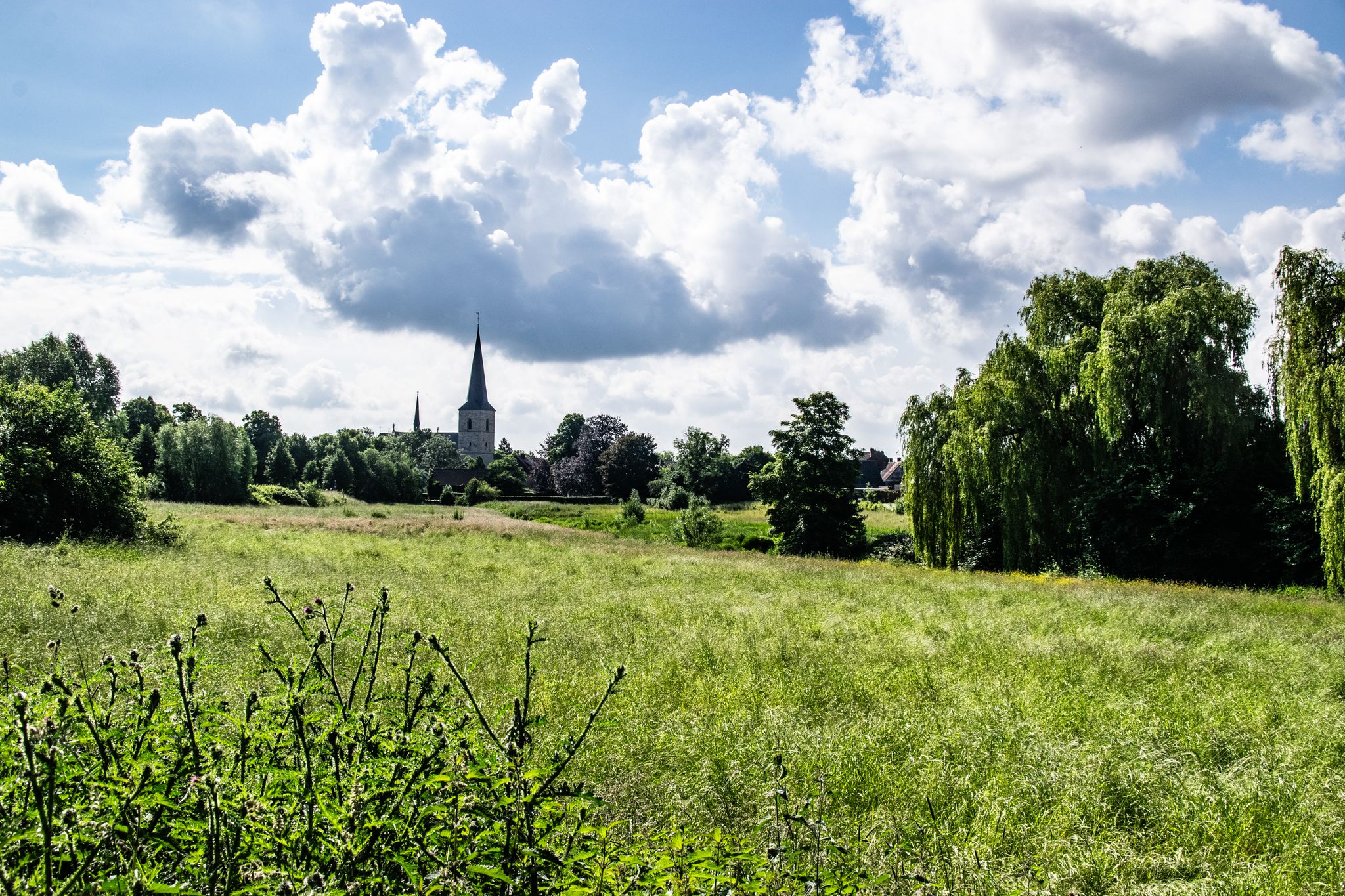 Blick auf Amelsbüren