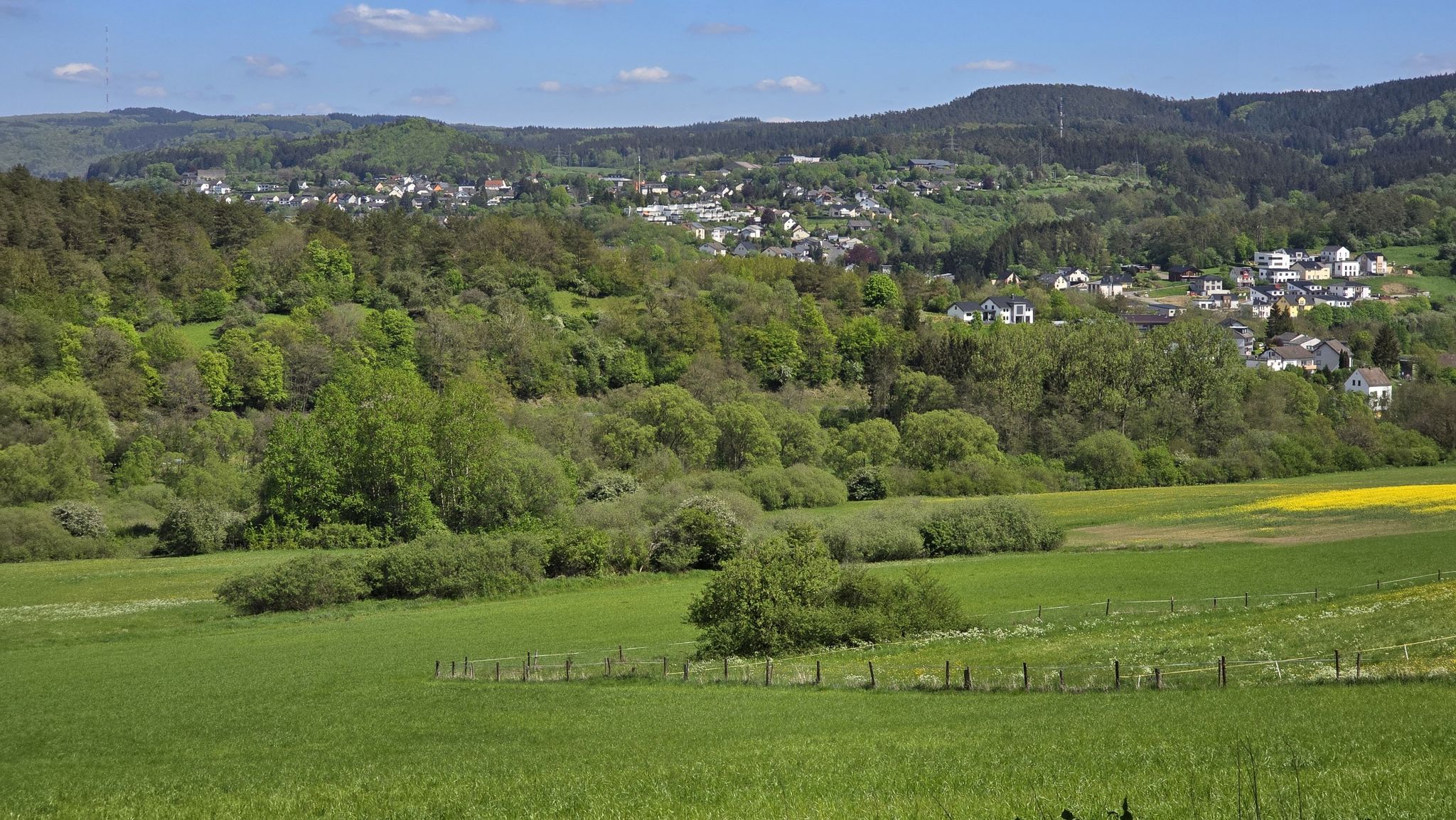 Blick auf Gerolstein