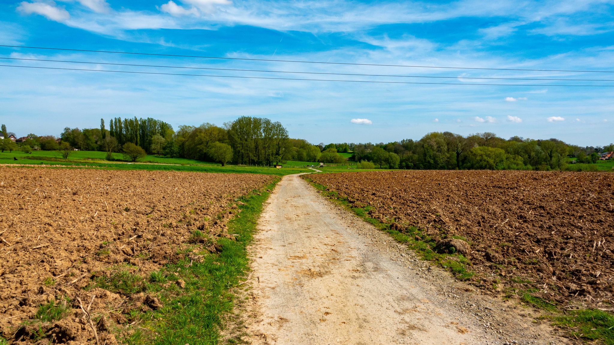 Prachtig gravelpad met hoogteverschil