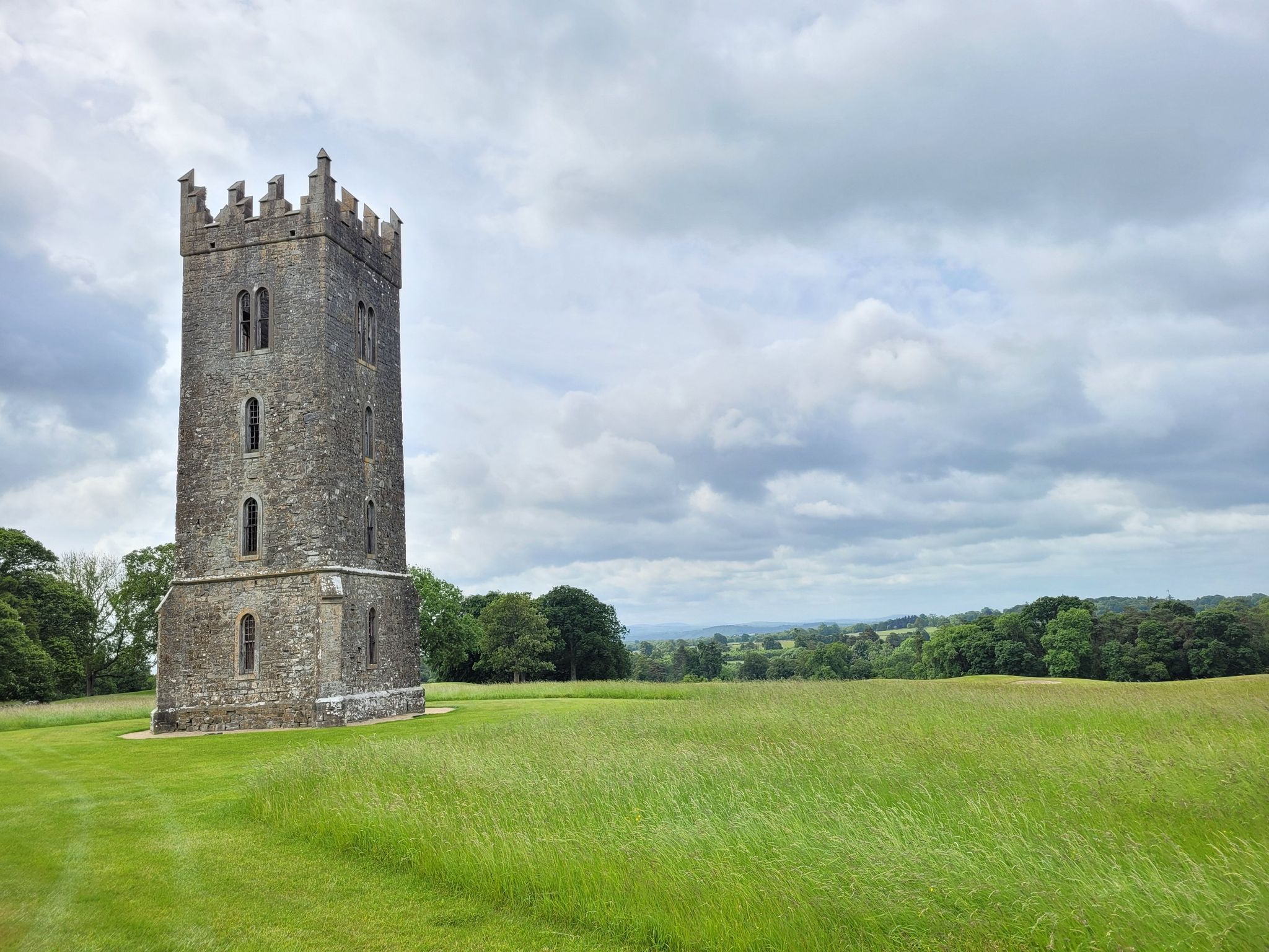 Der Turm, das Wahrzeichen von Carton House