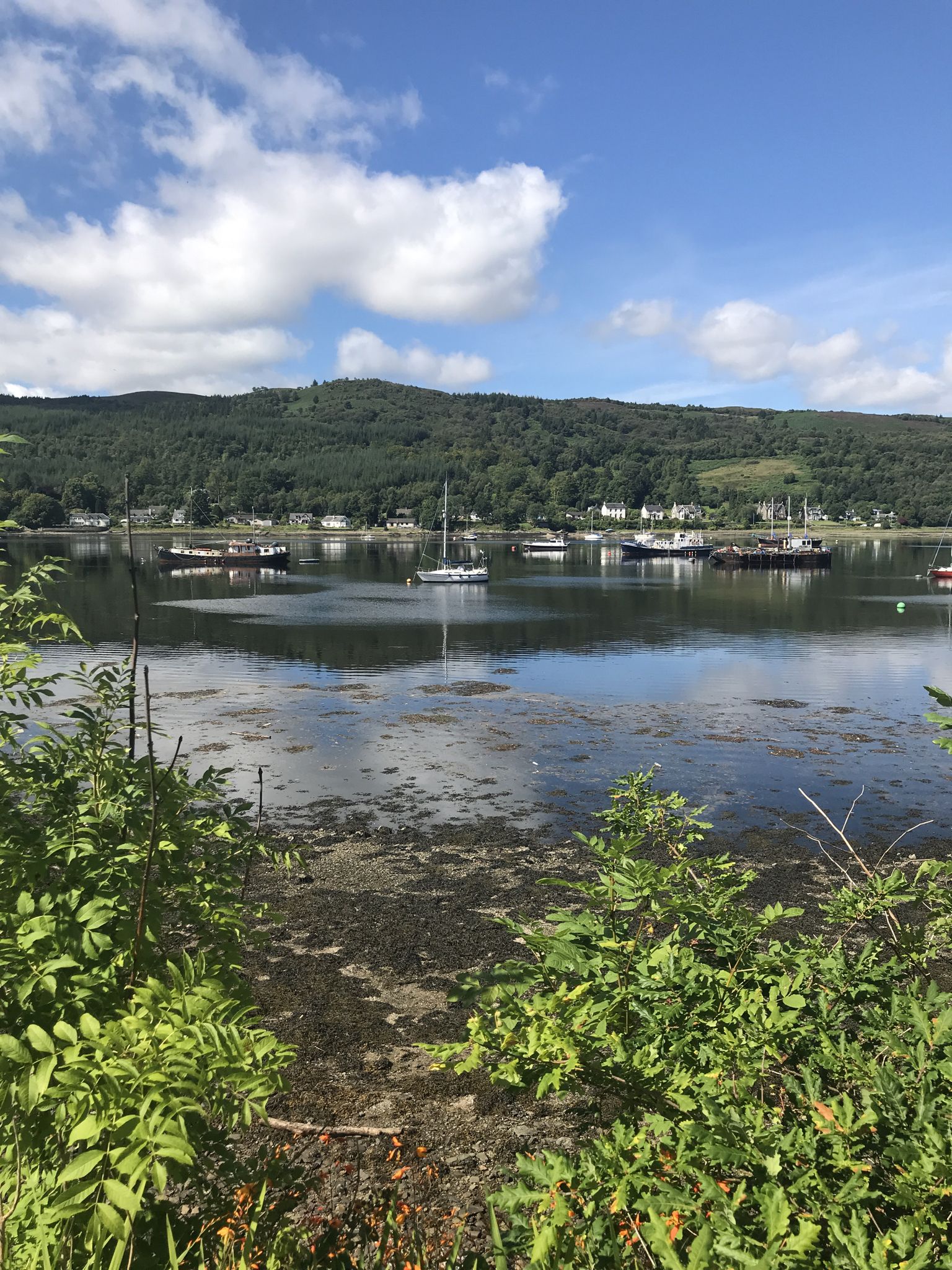 Garelochhead low tide