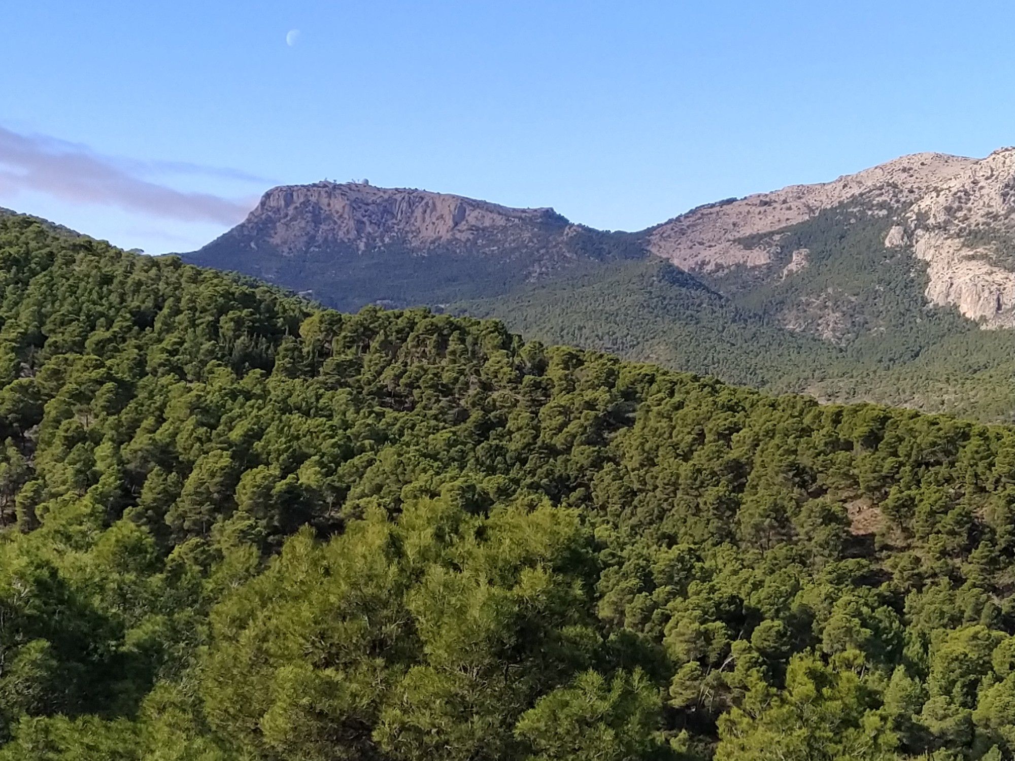 Vistas del Morrón de Totana