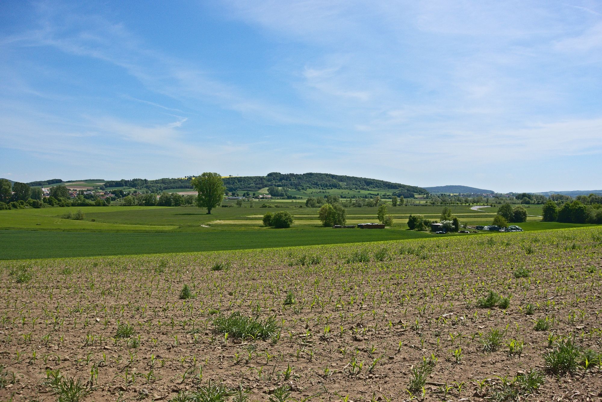 Blick in den Itzgrund