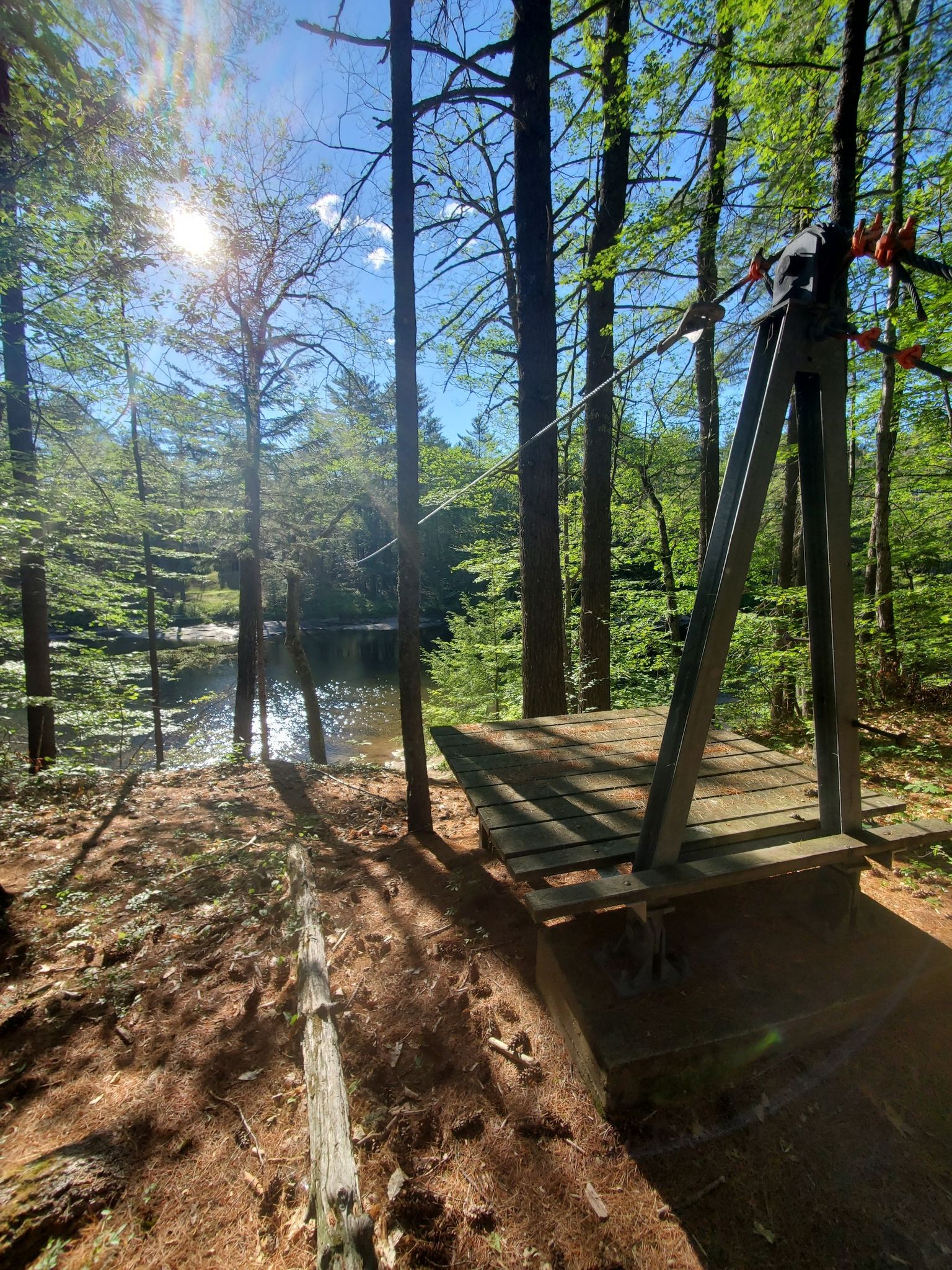 someones zipline!?