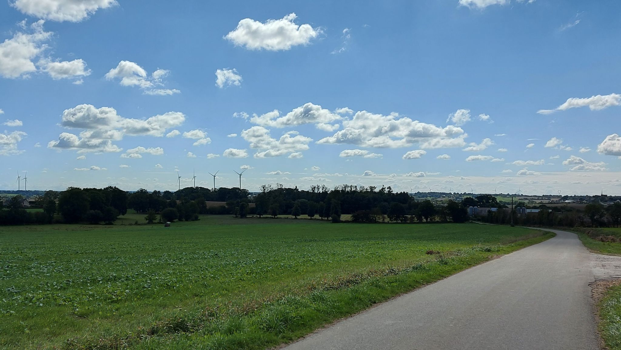12 éoliennes à l'horizon