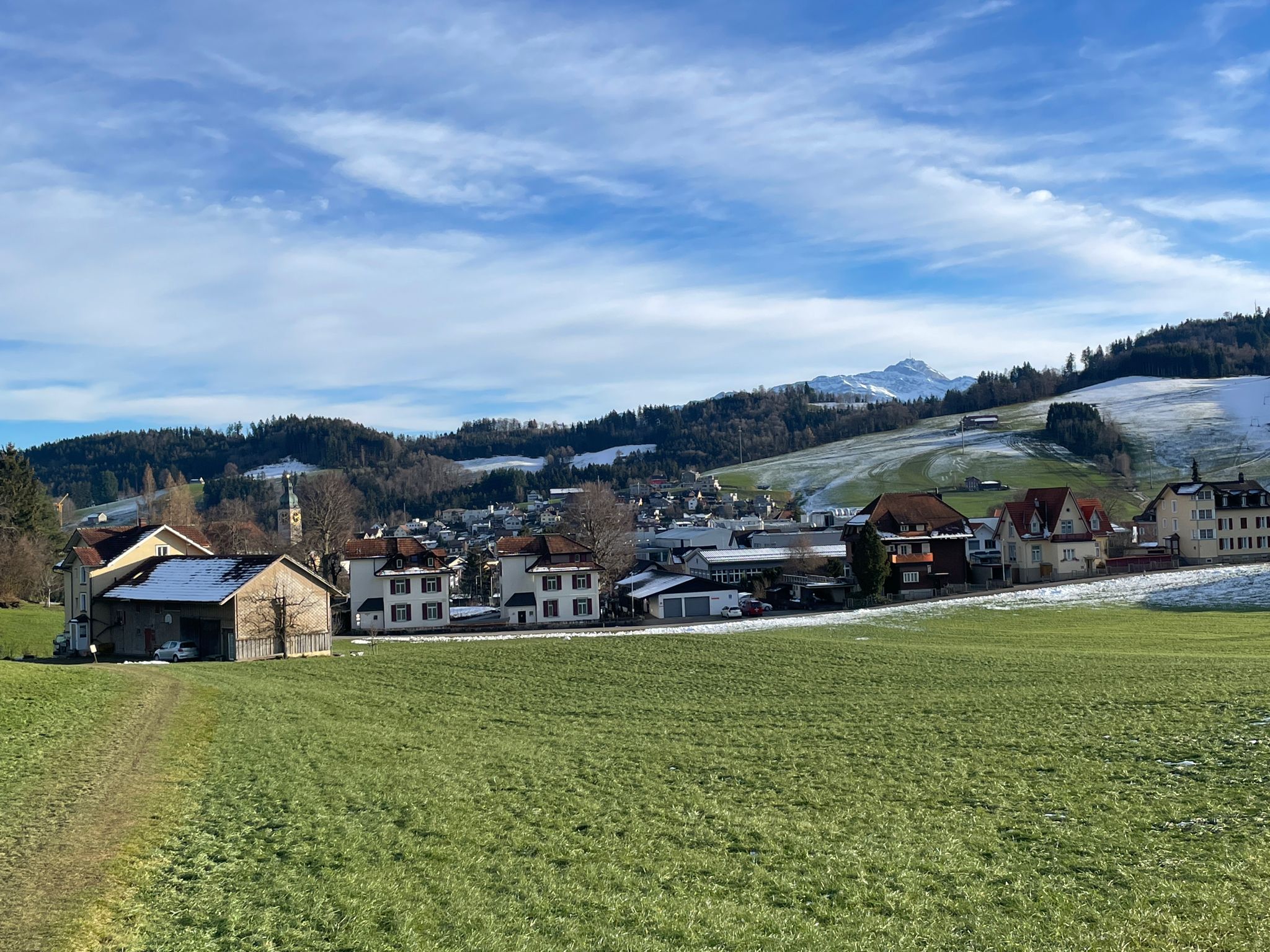 Degersheim mit Säntis