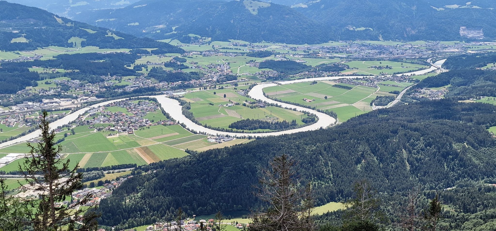 Blick auf den Inn