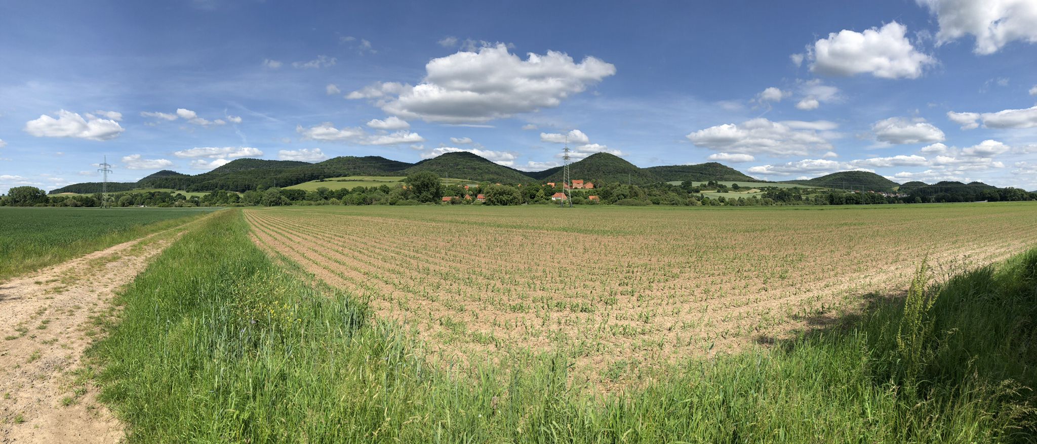 Die sieben Berge. Schneewittchen ist nicht zu sehen