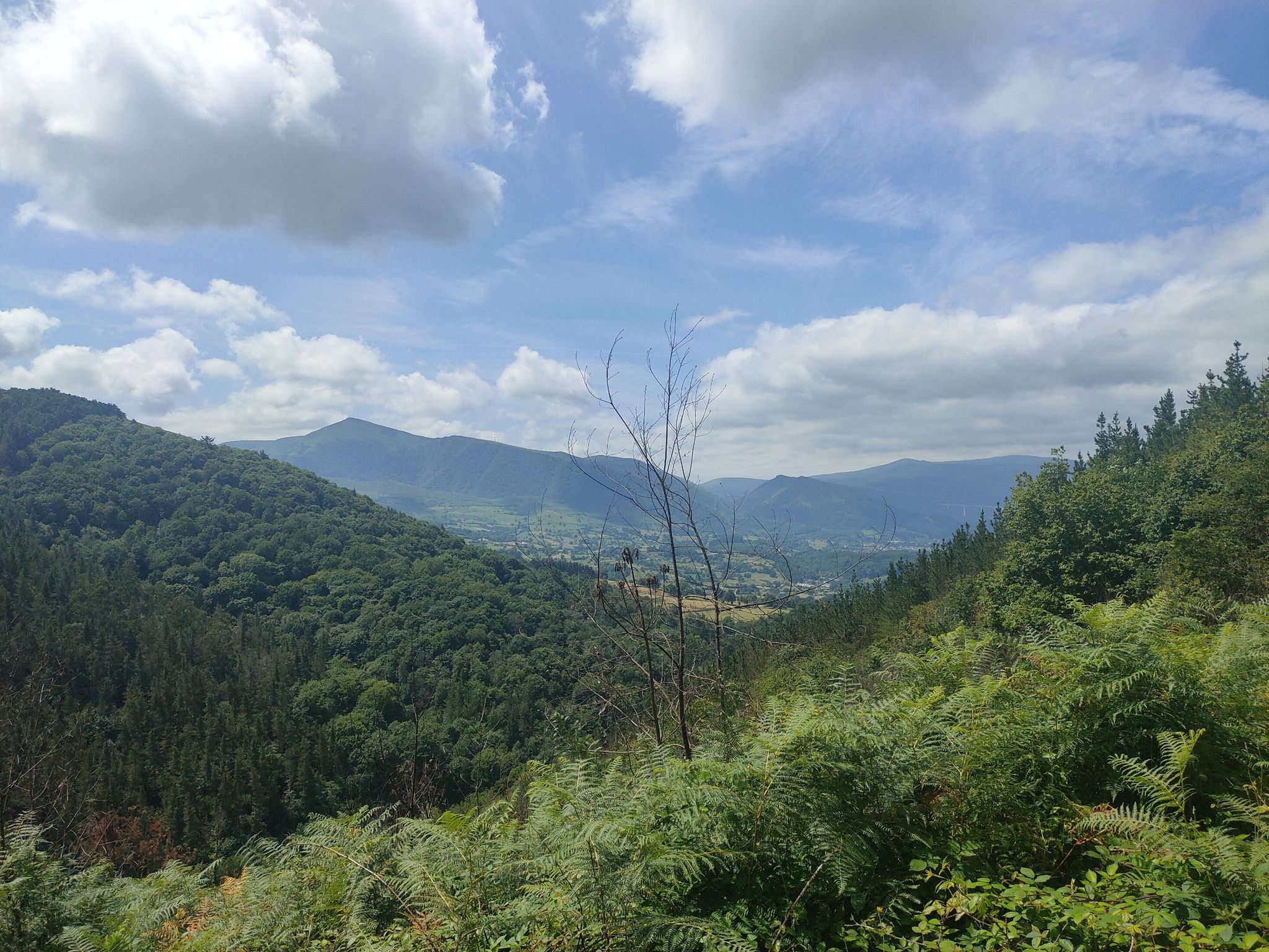 point de vue sur le parcours
