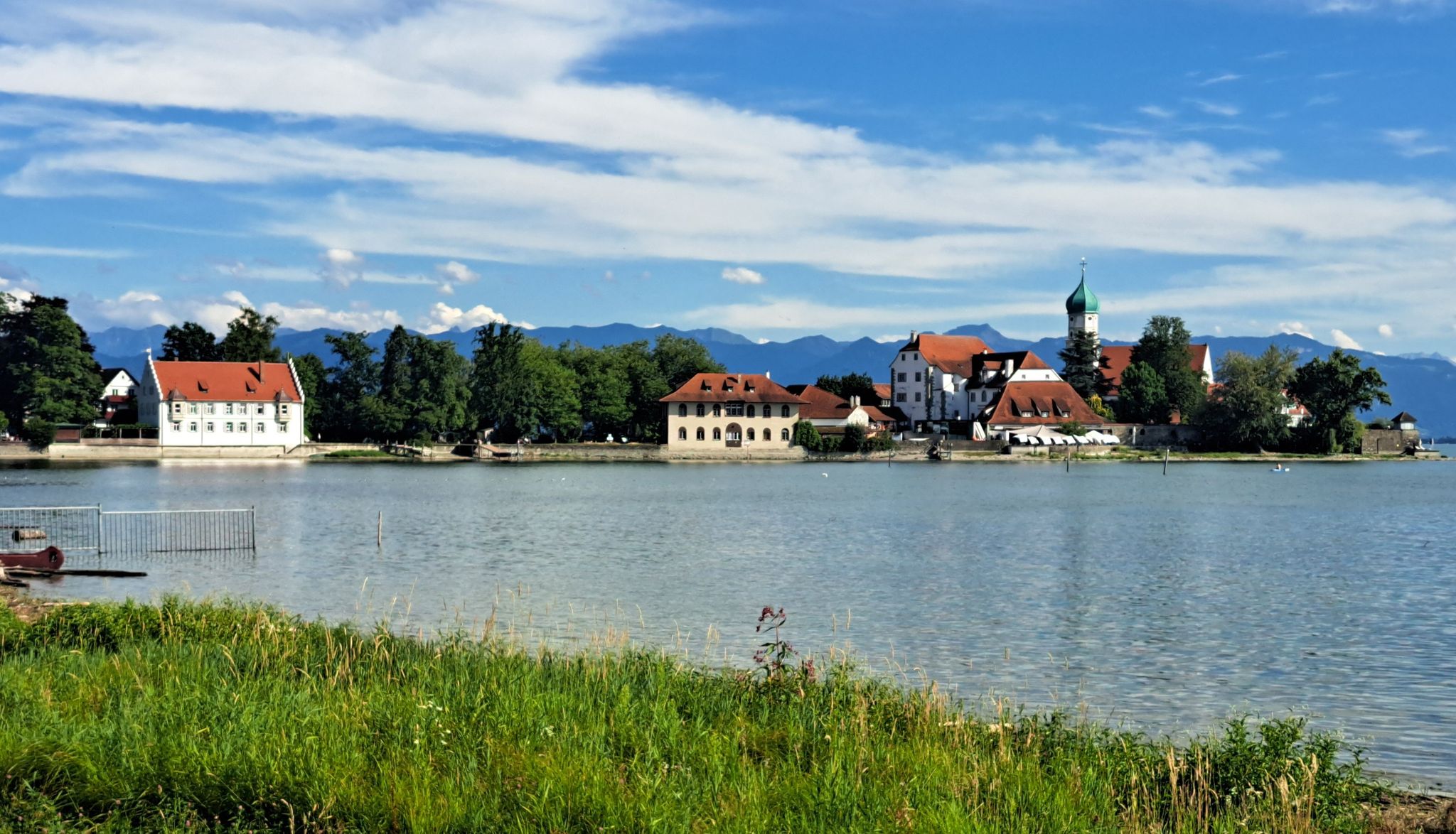 Wasserburger Bucht vom Malerwinkel Nonnenhorn