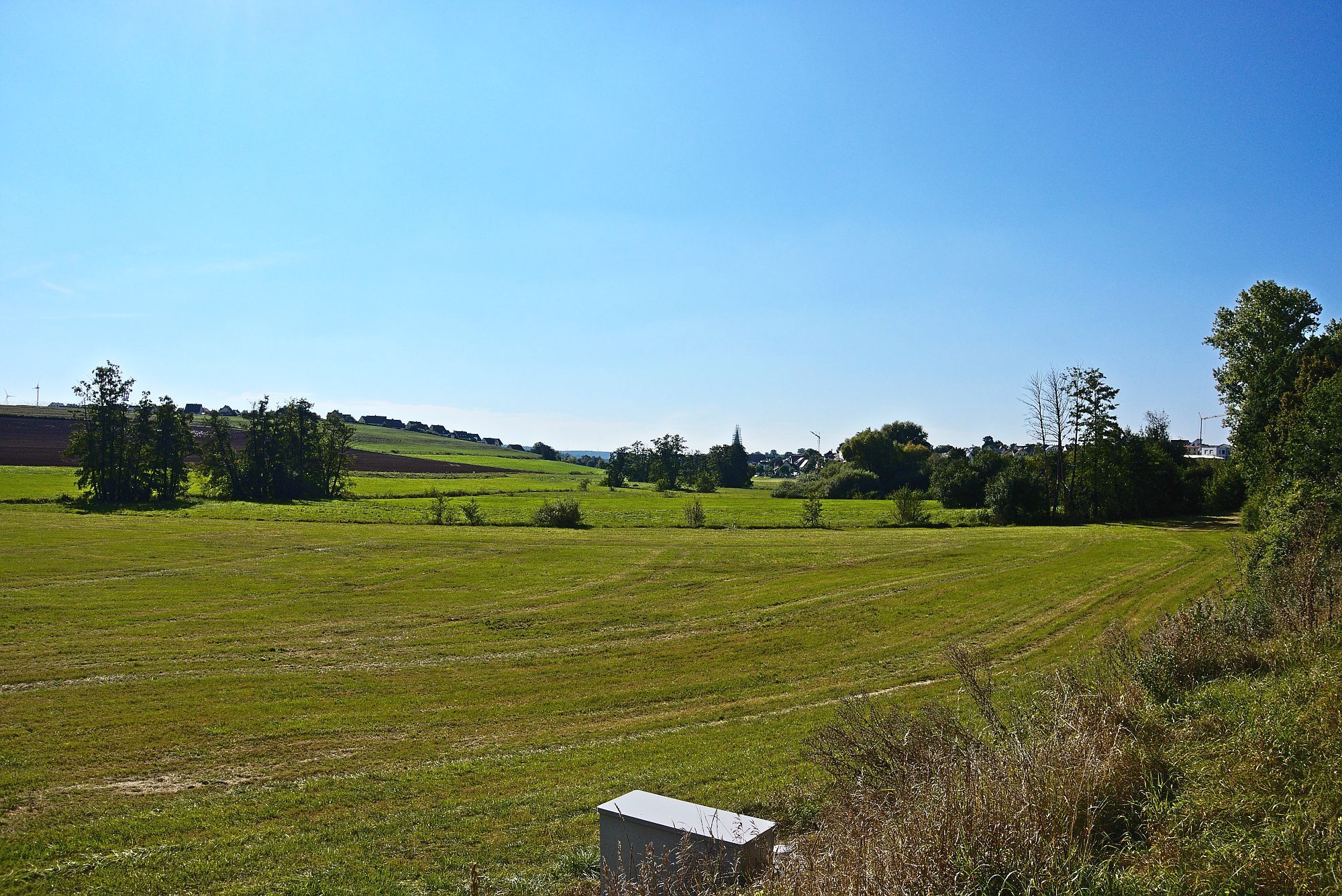 Blick ins Aurachtal bei Falkendorf