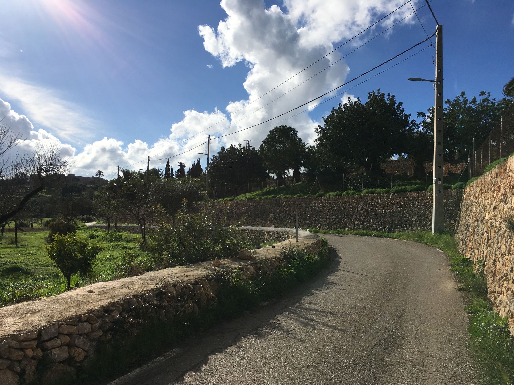 Between Santa Maria and Pòrtol.