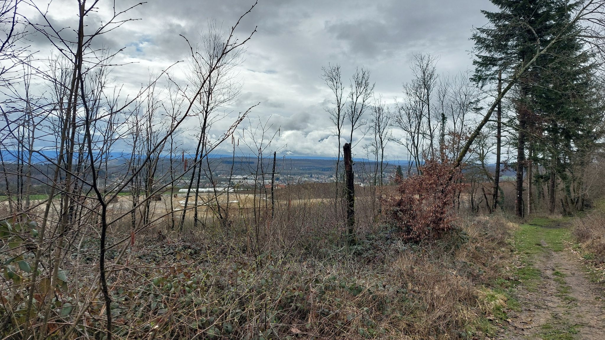 Blick auf Héricourt