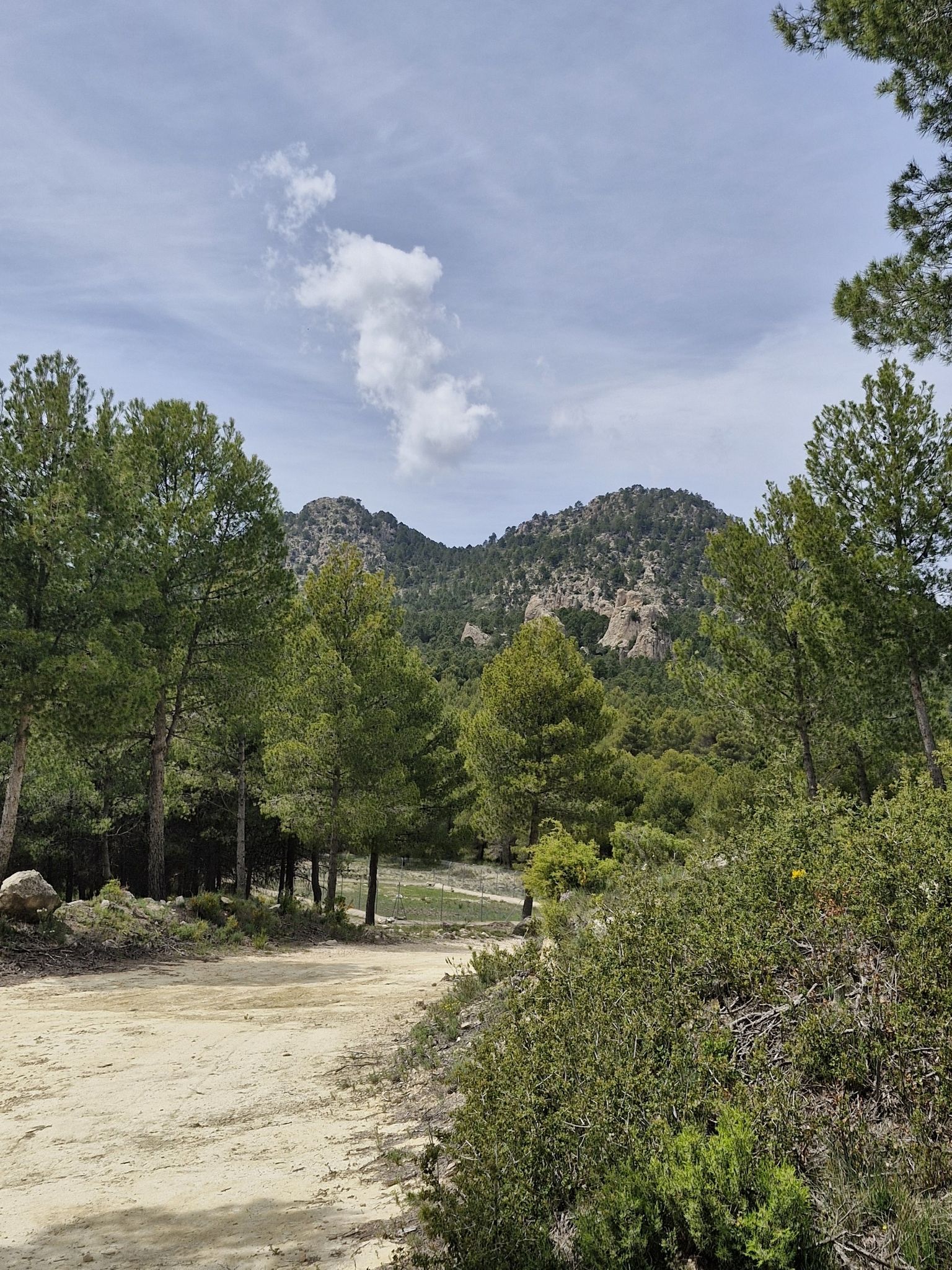 both peaks Los Frailes