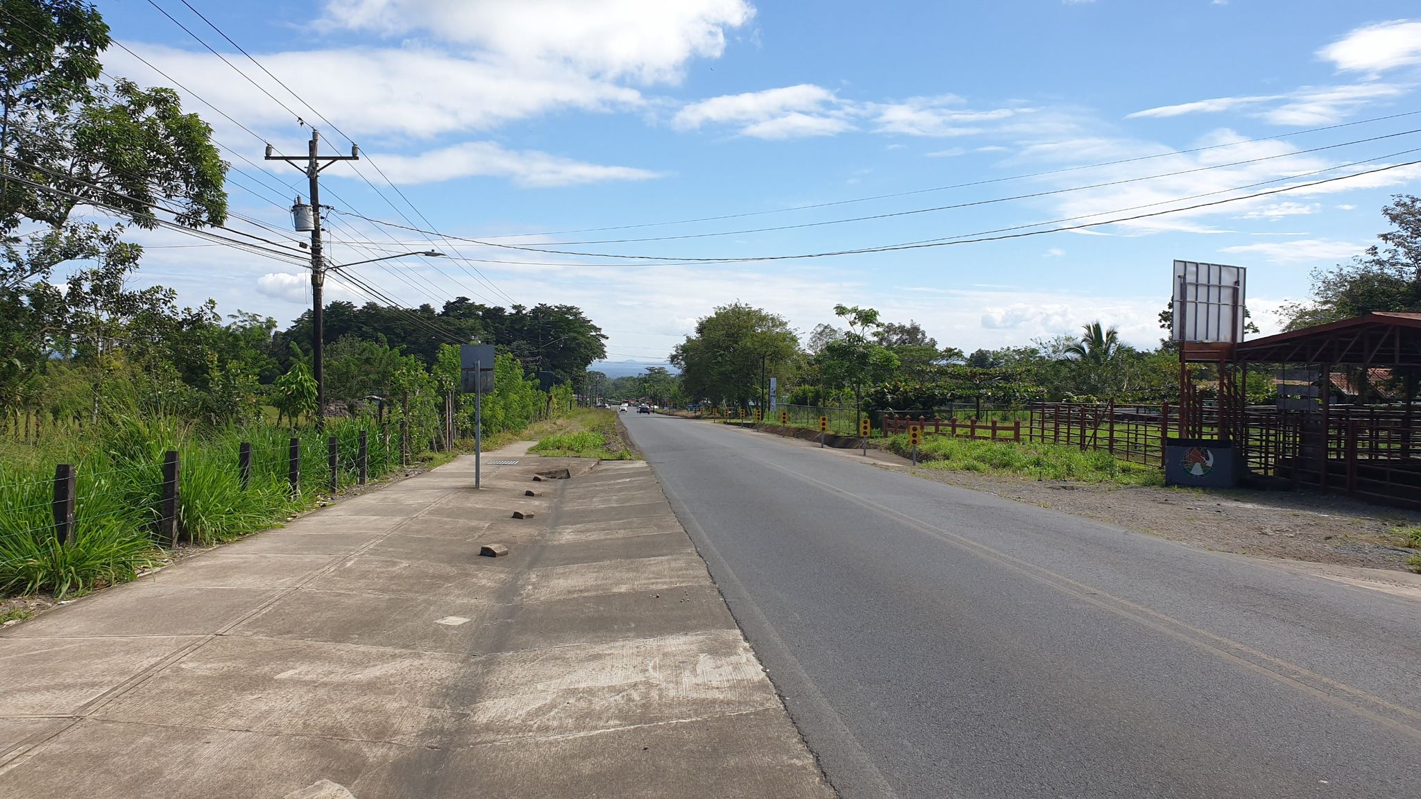 Rückblick nach La Fortuna