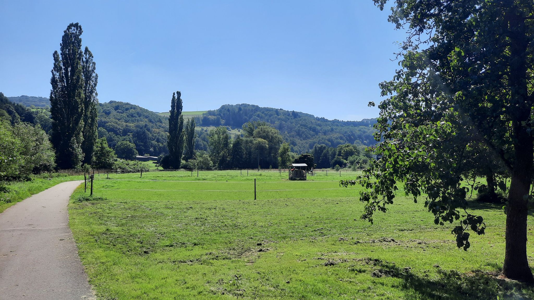 Radweg am Glan bei Ulmet