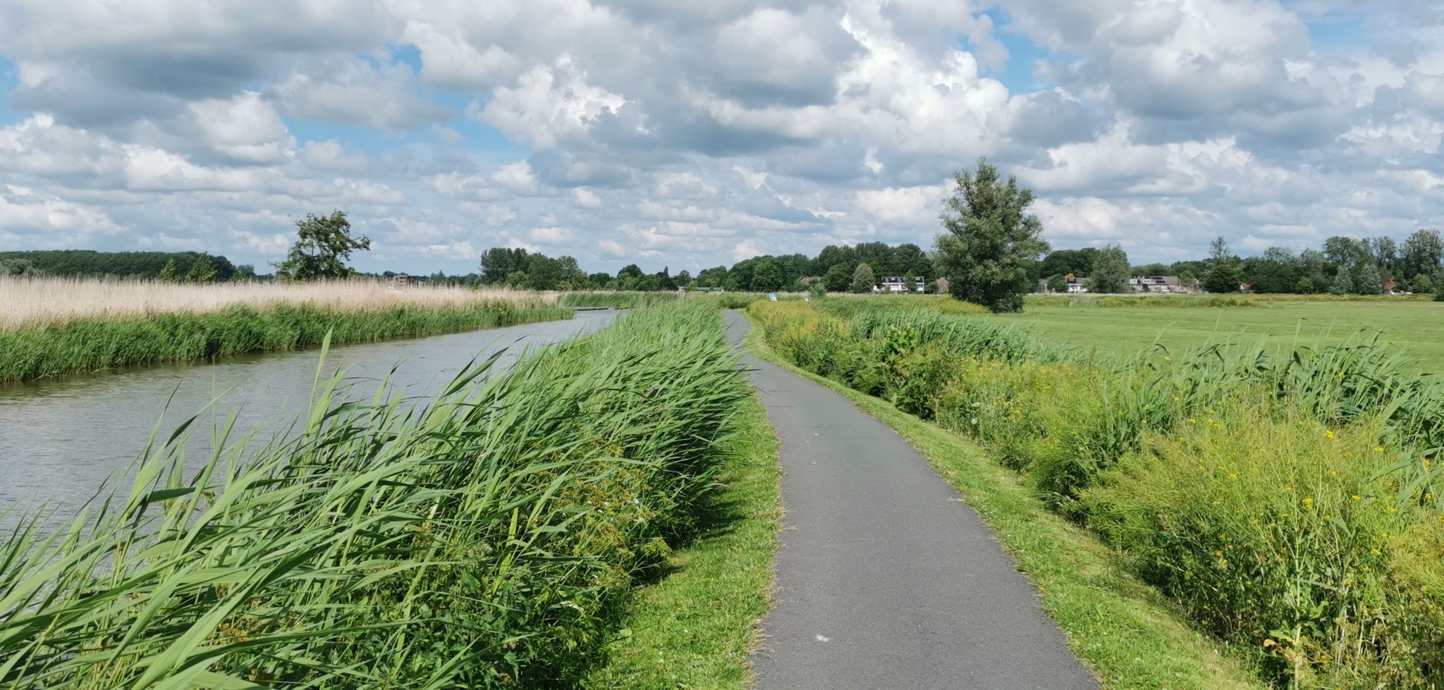 Traumhafter Fietspad von Sneek nach IJlst