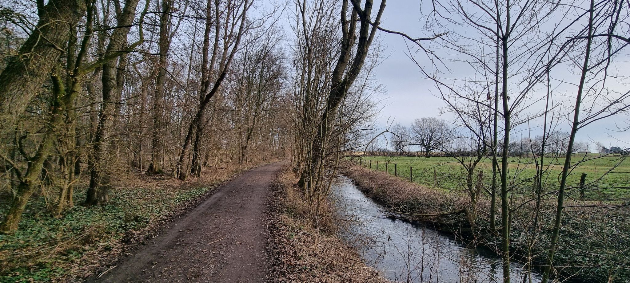 Kein Asphalt aber top Radweg