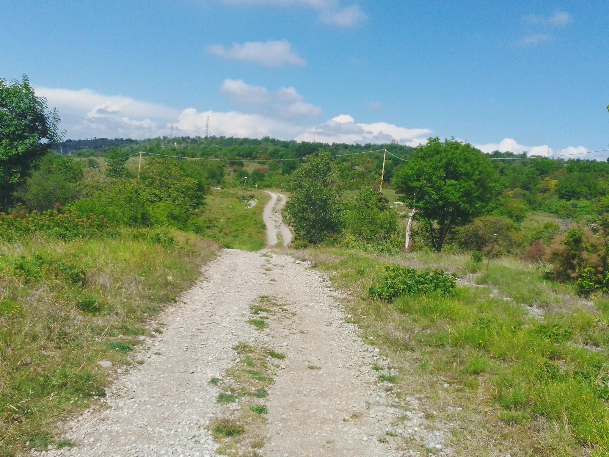 salitina sul Carso verso Sacrario Redipuglia