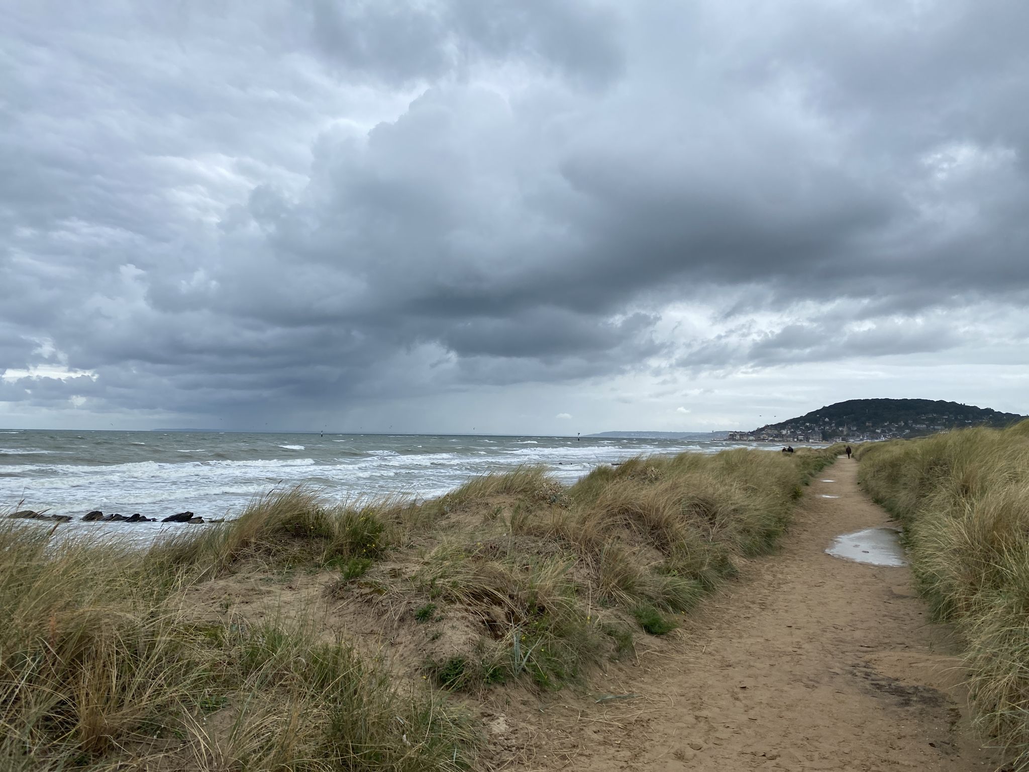 der Weg in der Düne