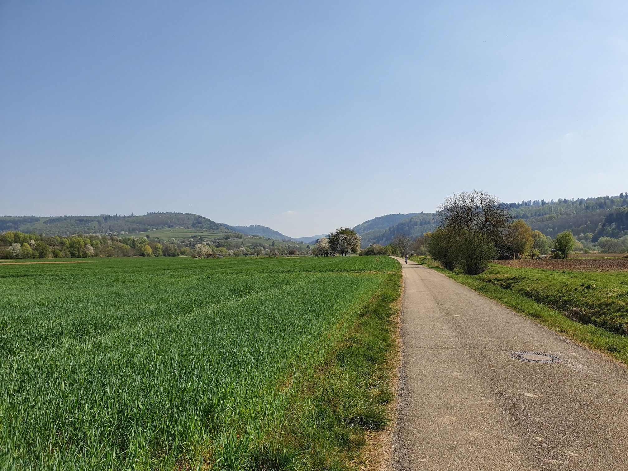 weg zum Bleichtal