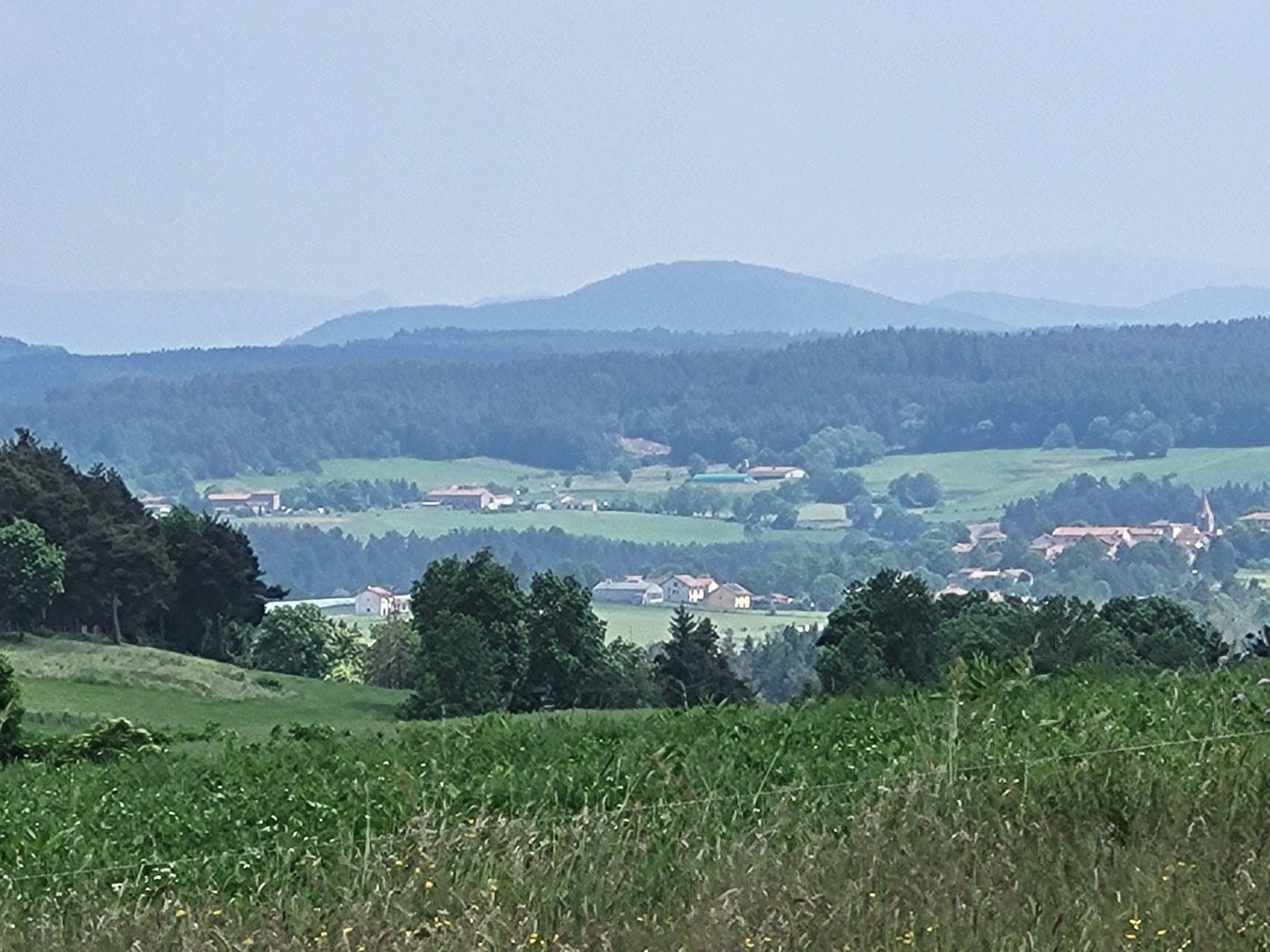 940 m Nn. Blick nach Süden
